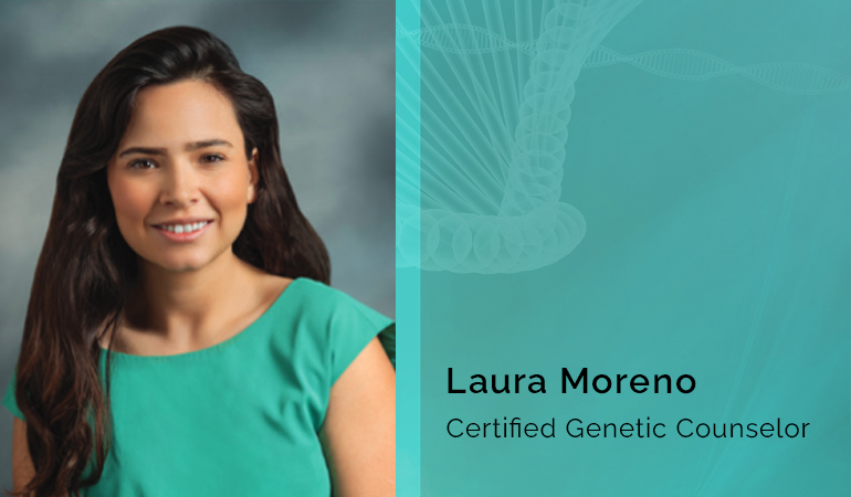 Discussing hereditary cancer risk with Clearview genetic counselor Laura Moreno